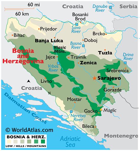 List of populated places in Bosnia and Herzegovina .